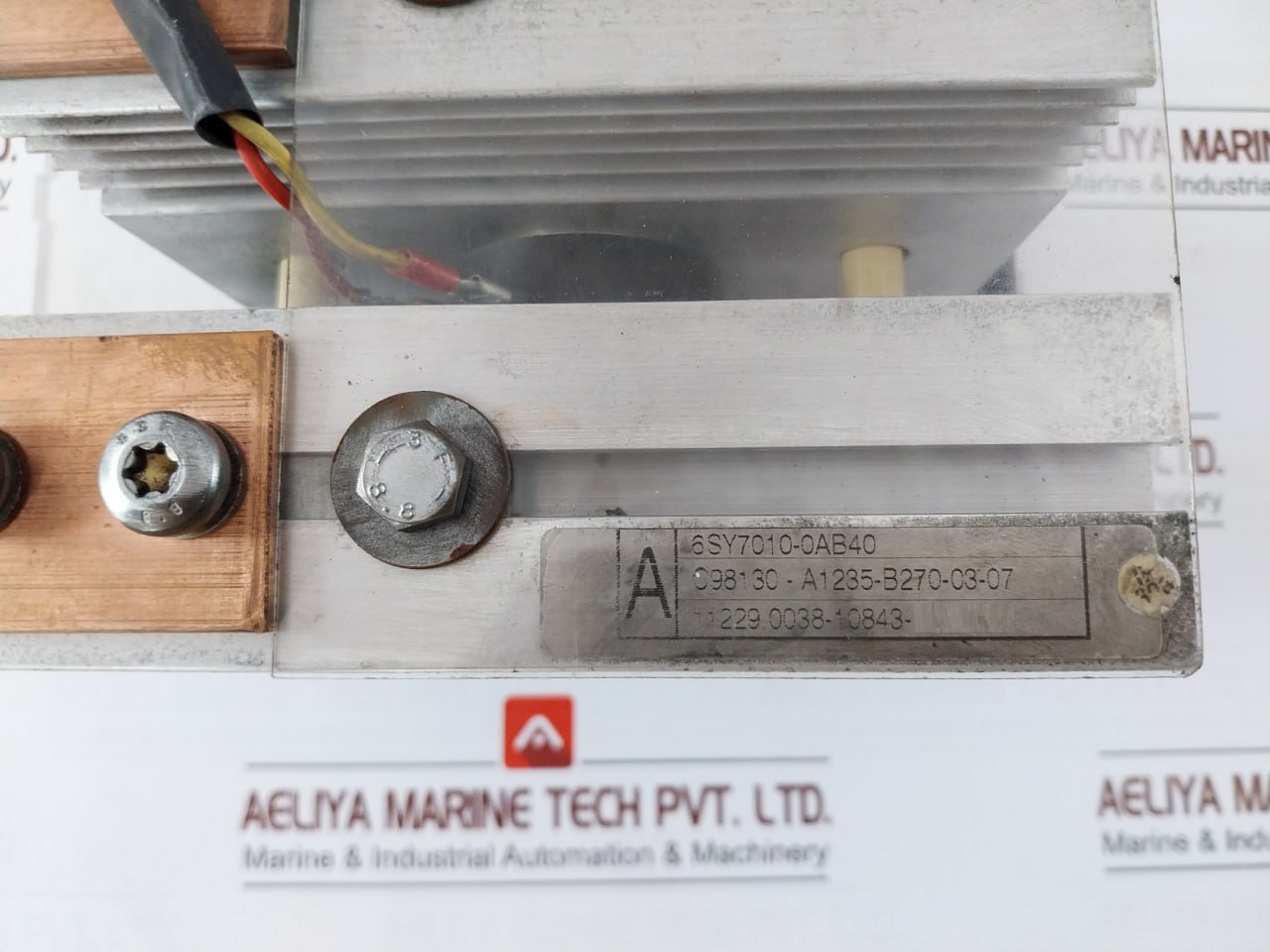 Siemens 6sy7010-0ab40 Thyristor Block Module - Image 6