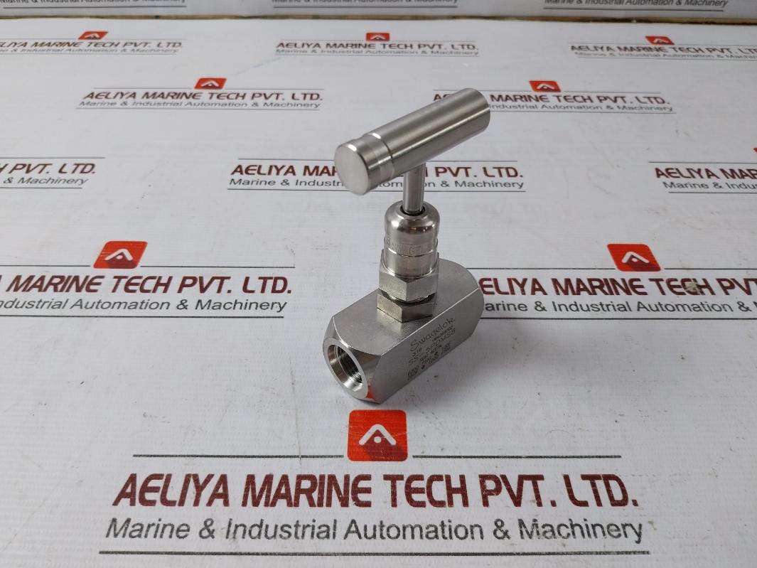 Swagelok Ss-5pdms8 Rising Plug Screwed Bonnet Needle Valve - Image 3