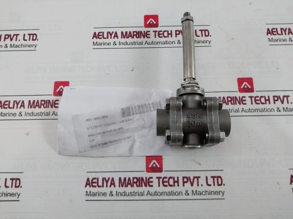 Tlv 45k 20a Ball Valve For Oil Side Of Boiler