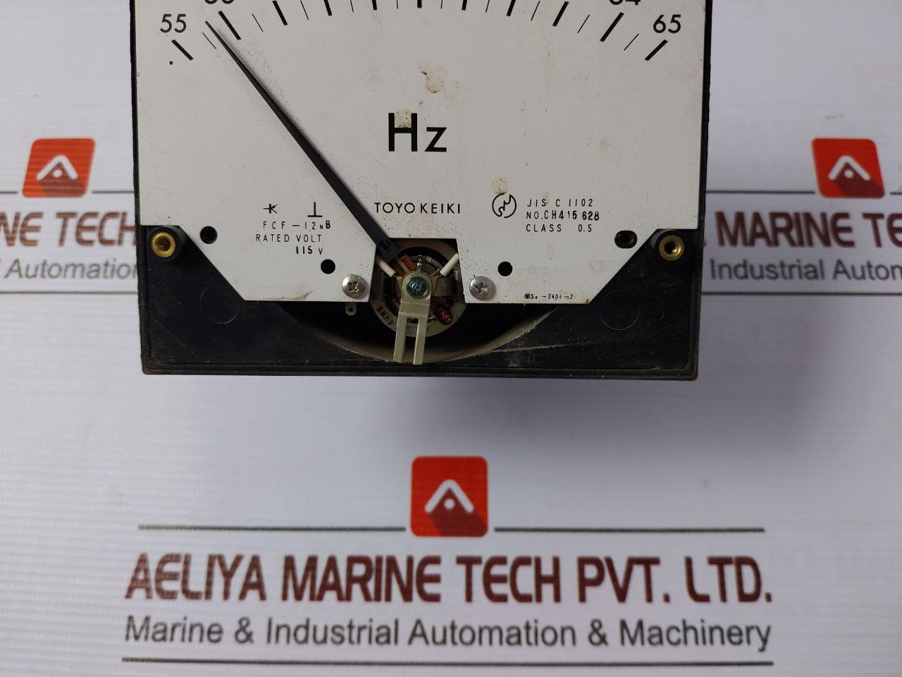 Toyo Keiki Fcf-12nb Frequency Meter 115 V - Image 5