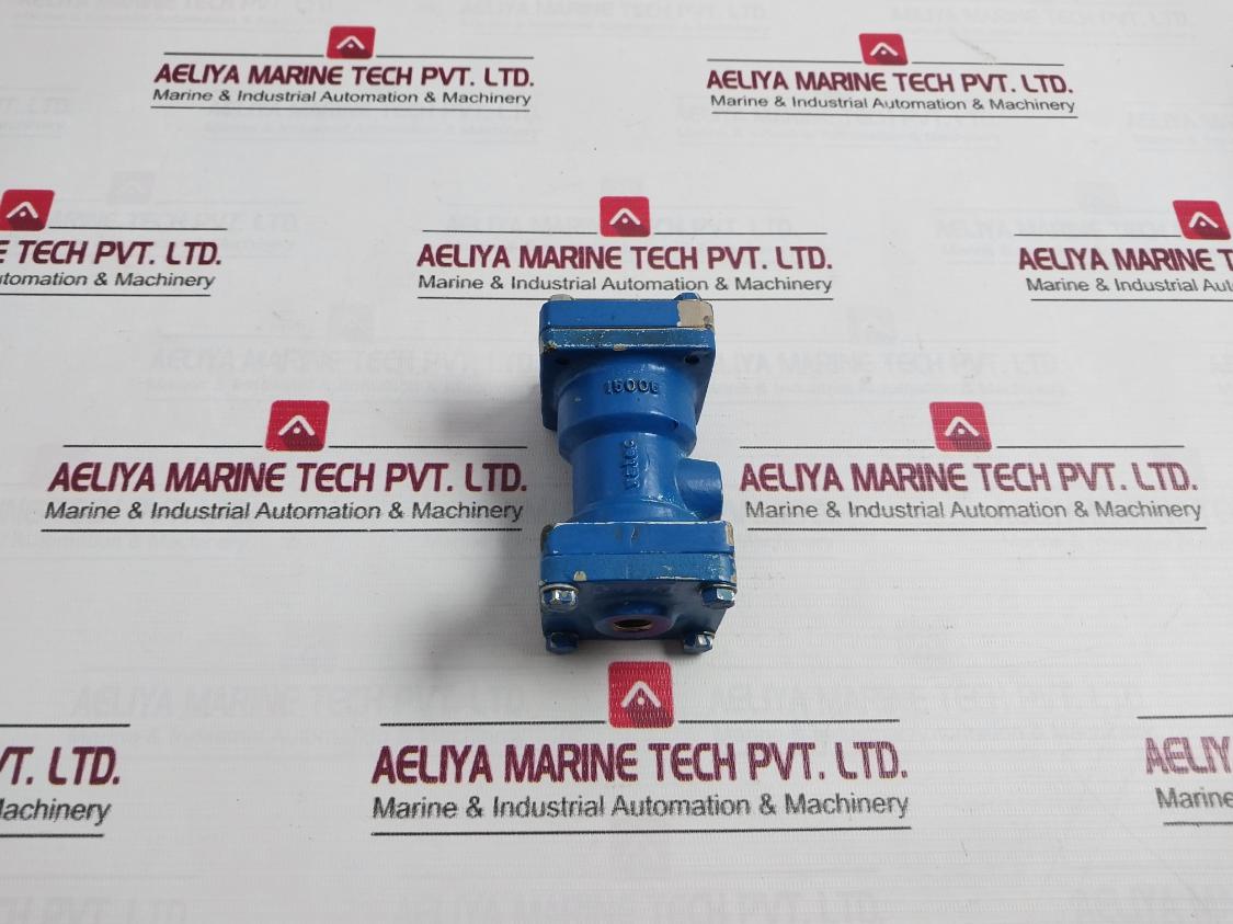 Vatec 15006 Blue Cast Metal Flanged Ends, Heavy Duty