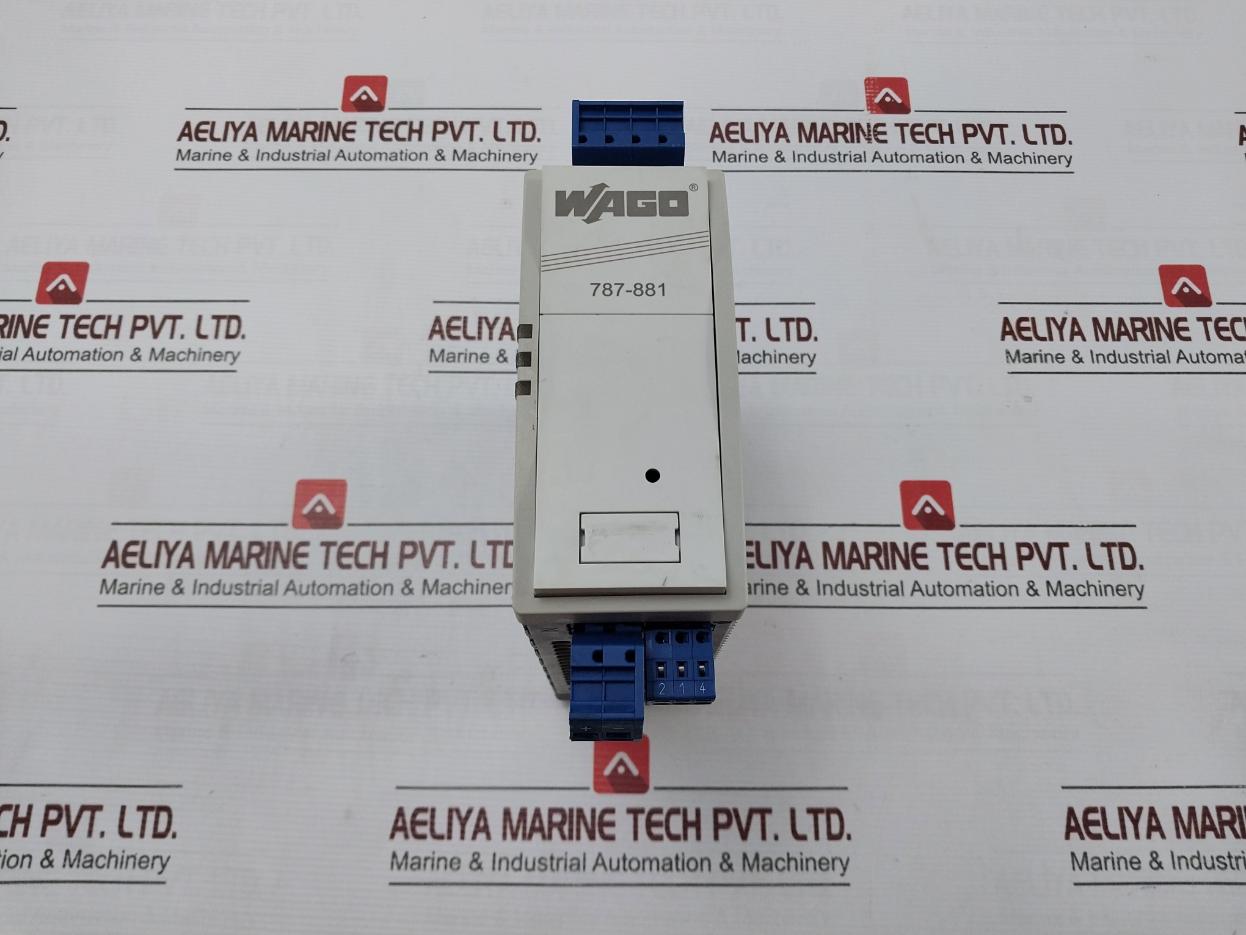 Wago 787-881 Uninterruptible Power Supply 24v