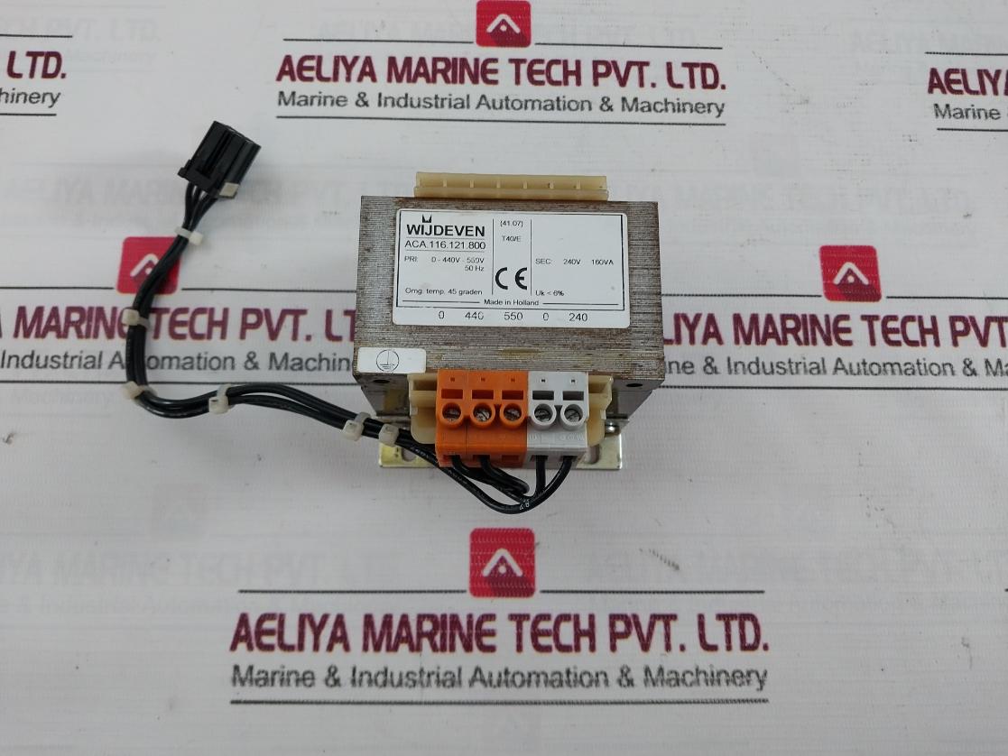 Wijdeven Aca.116.121.800 Control Transformer 550v