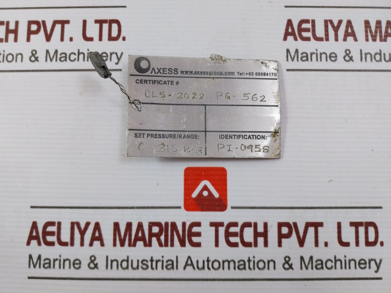 Wika 0-315 Bar Oxygen Air Pressure Gauge - Image 6