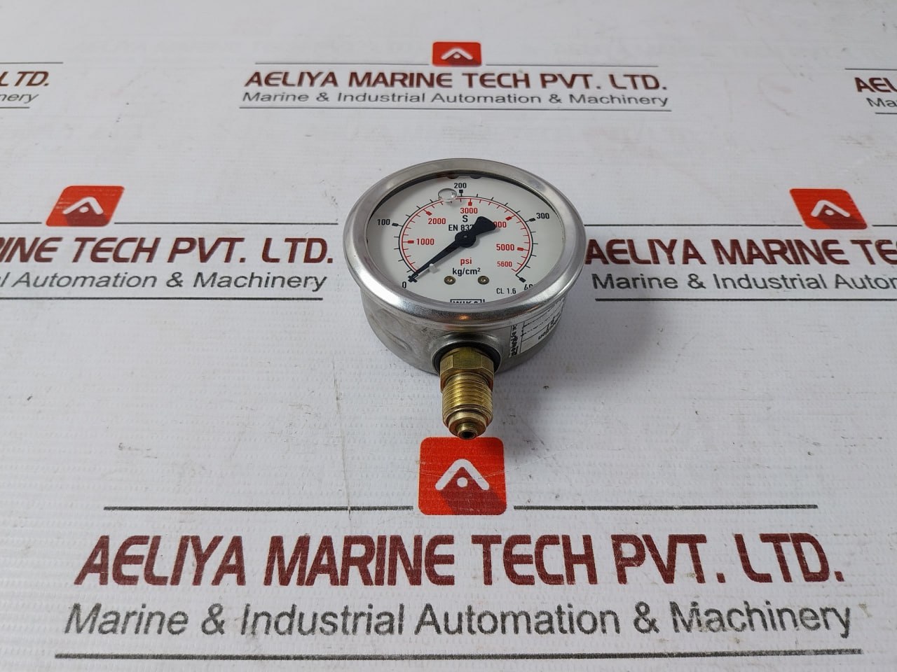 Wika 213.53.63 Pressure Gauge 5600psi - Image 6