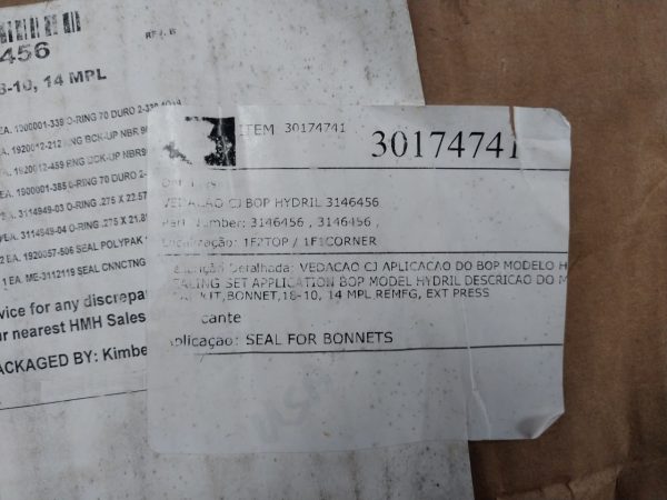 Hydril 3146456 Sealing Set - Image 4