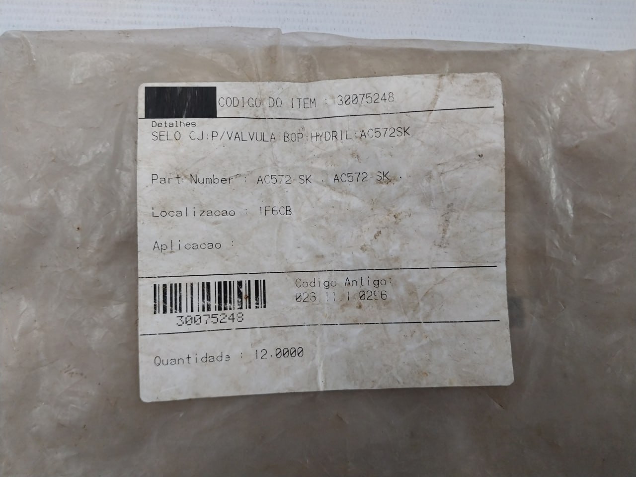 Hydril Ac572-Sk Valve Repair Seal Kit - Image 4