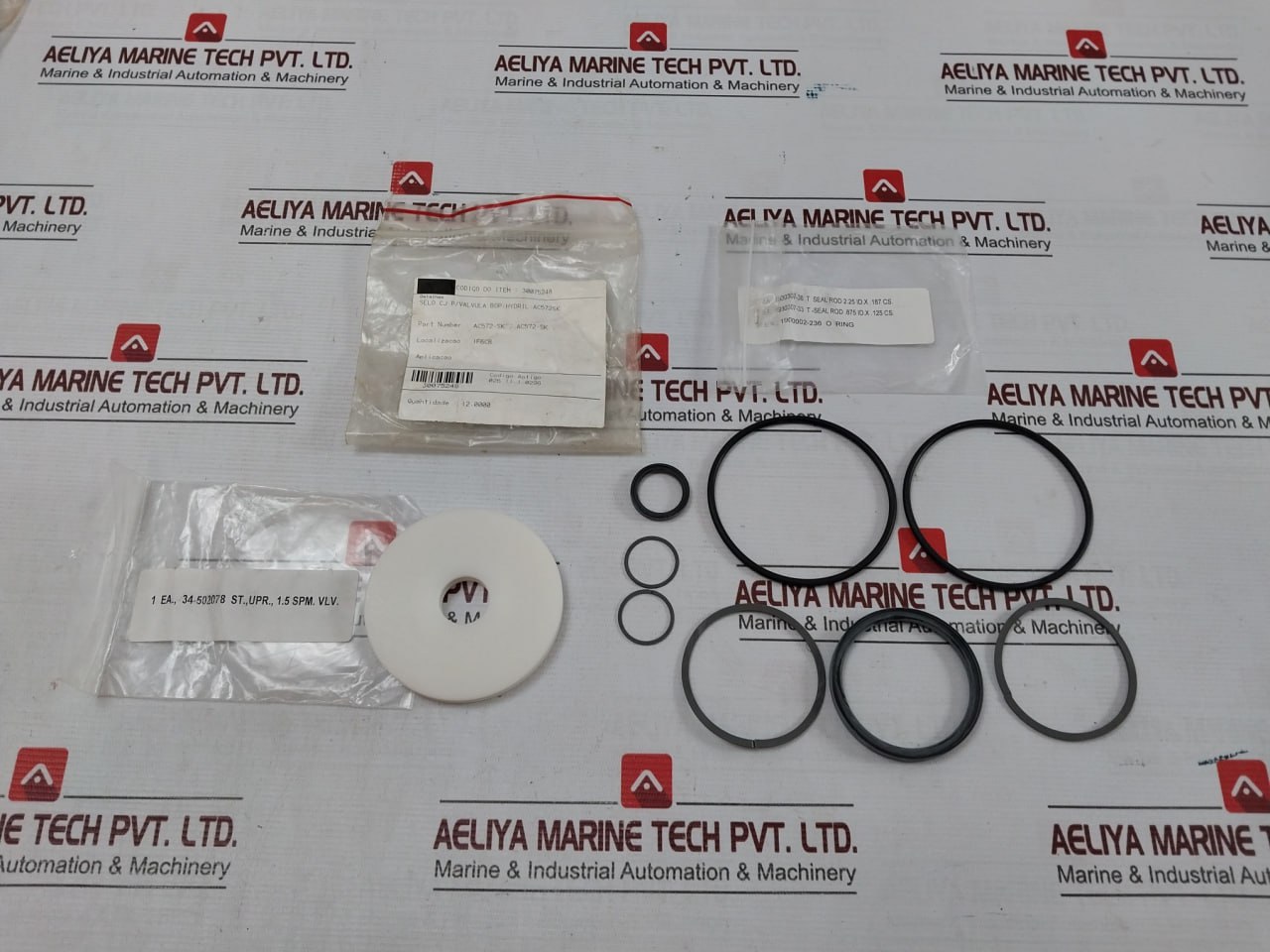 Hydril Ac572-Sk Valve Repair Seal Kit - Image 5