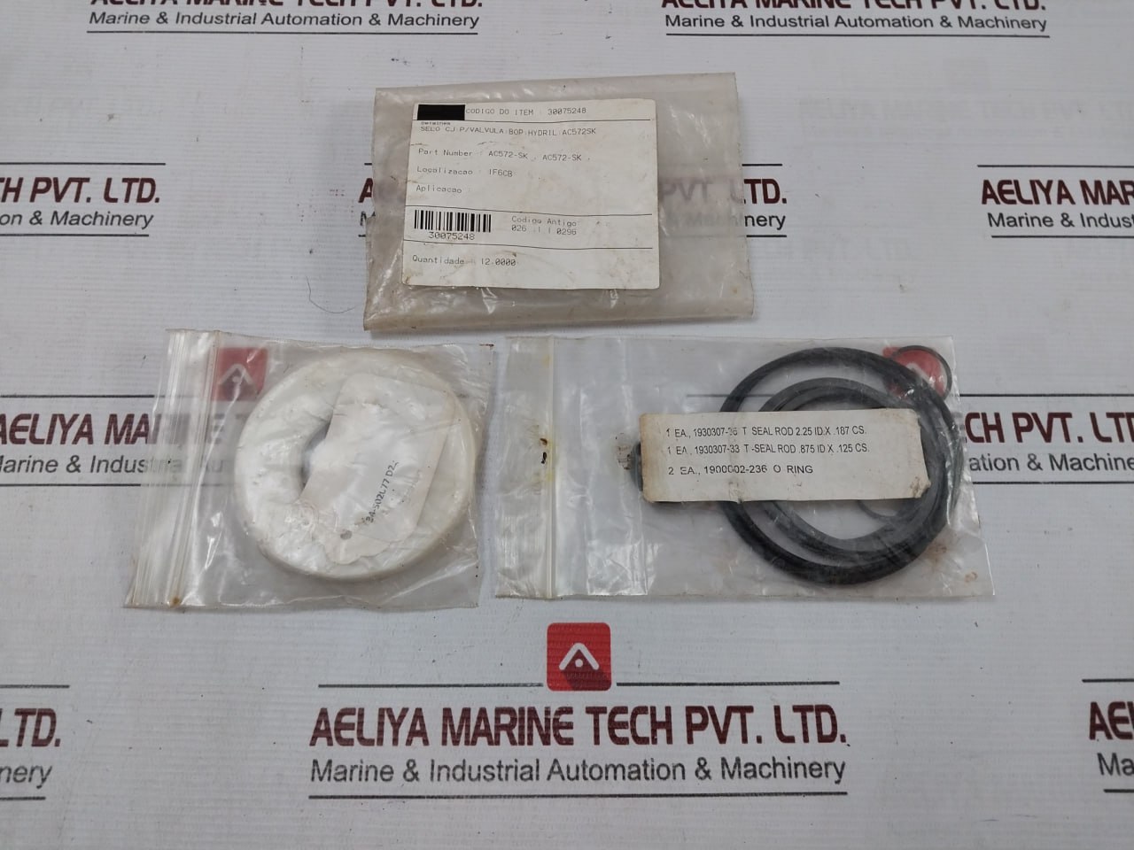 Hydril Ac572-Sk Valve Repair Seal Kit - Image 14