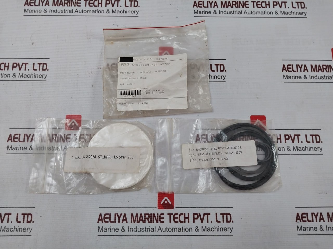 Hydril Ac572-Sk Valve Repair Seal Kit - Image 17