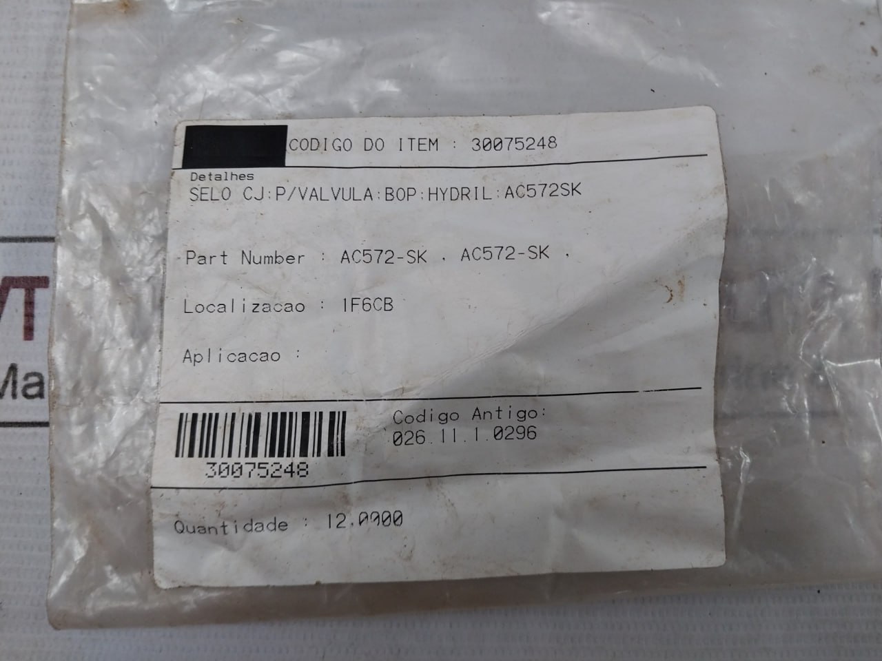 Hydril Ac572-Sk Valve Repair Seal Kit - Image 19