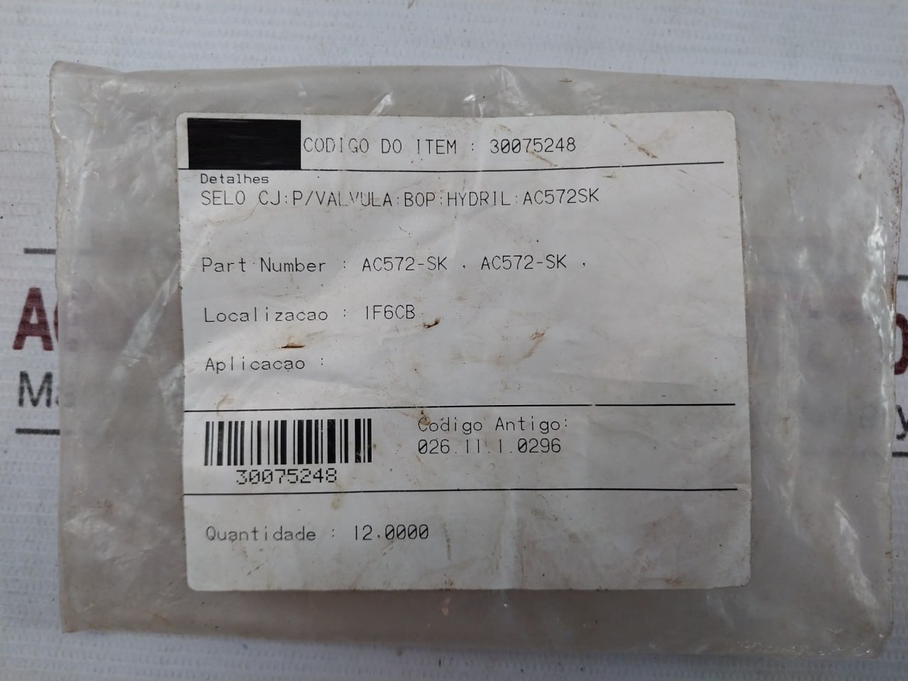 Hydril Ac572-Sk Valve Repair Seal Kit - Image 29