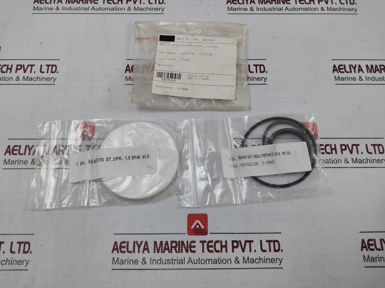 Hydril Ac572-Sk Valve Repair Seal Kit - Image 32