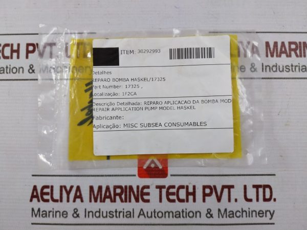 Haskel 17325 Check Valve Seal Kit - Image 6