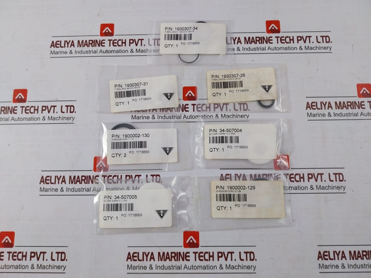 Hydril 20-507013 Mux External 1/2” Spm Valve Seal Kit - Image 5