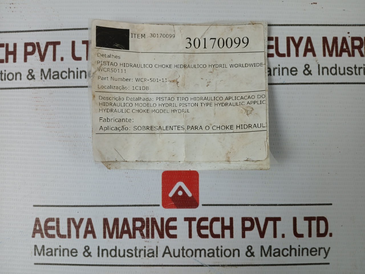 Hydril Wcr-501-11 Piston Spare Part For Hydraulic Choke - Image 6