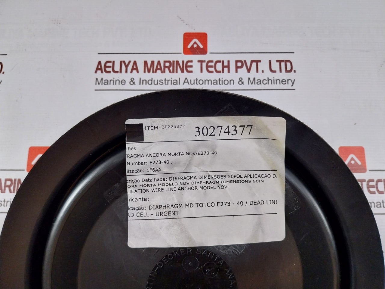 Md Totco E273-40 Insert Wire Line Anchor Diahpragm - Image 9