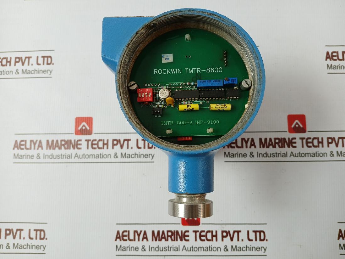 Rockwin Tmtr 8600 Turbine Flowmeter 3.6v - Image 6
