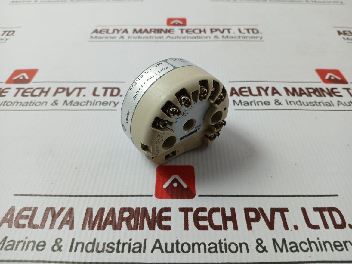 Rosemount 644hanaj6m5c4q4 Temperature Transmitter 42.4v - Image 3