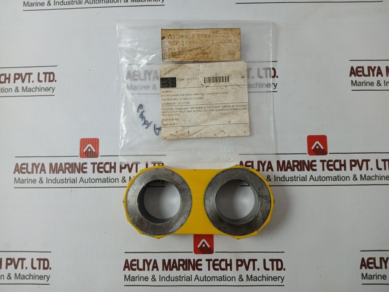 Tsc 21406-Dd-112006 Concrete Pump Spectacle Wear Plate