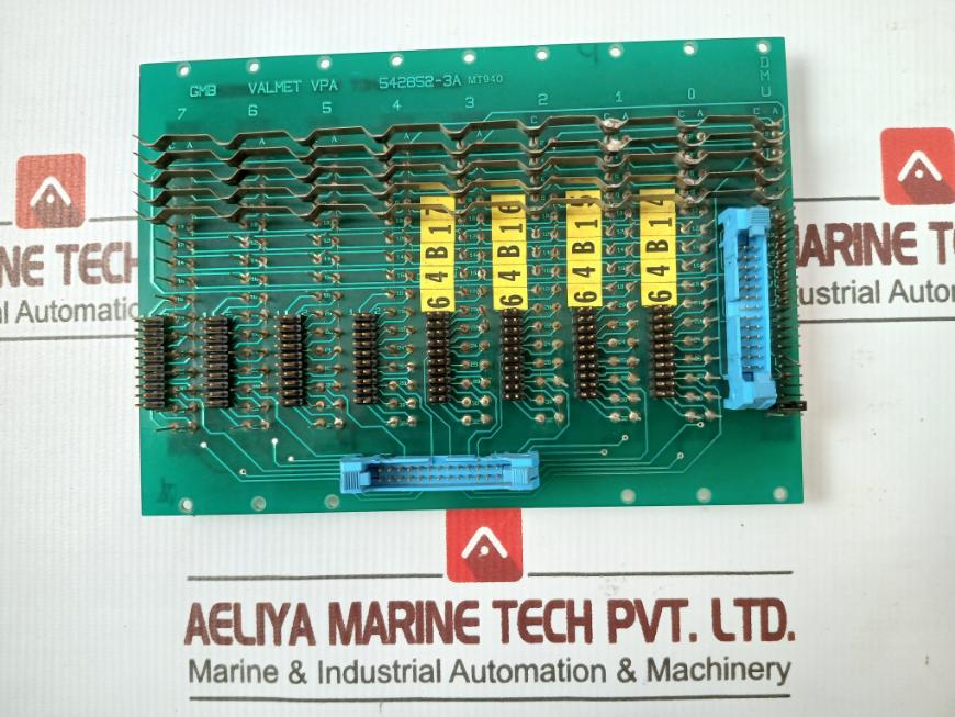 Valmet 542852-3a Printed Circuit Board - Image 3