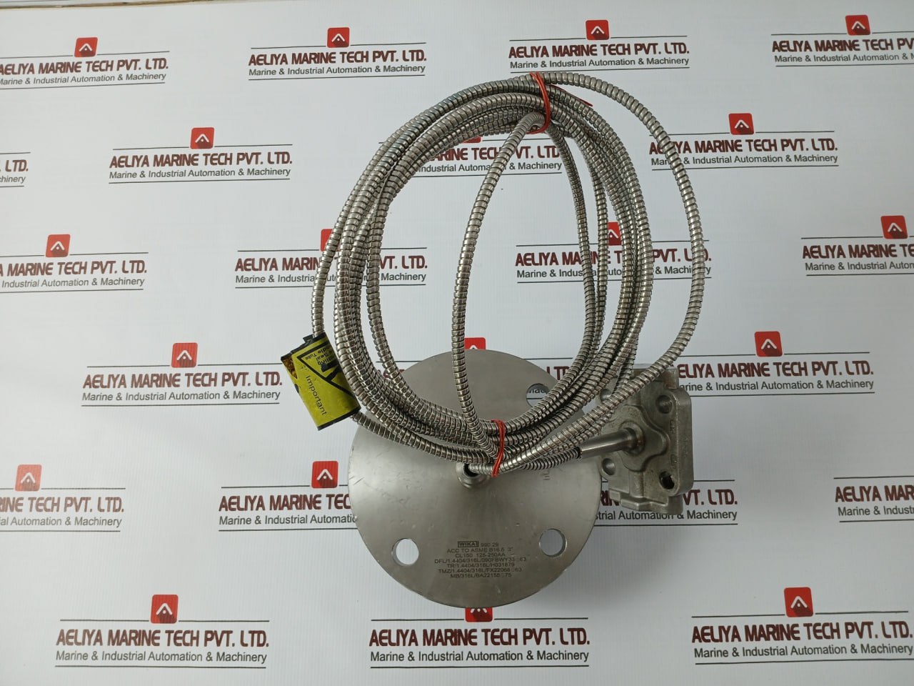 Wika 990.29 Diaphragm Seal With Flange Connection 5.0 Meter