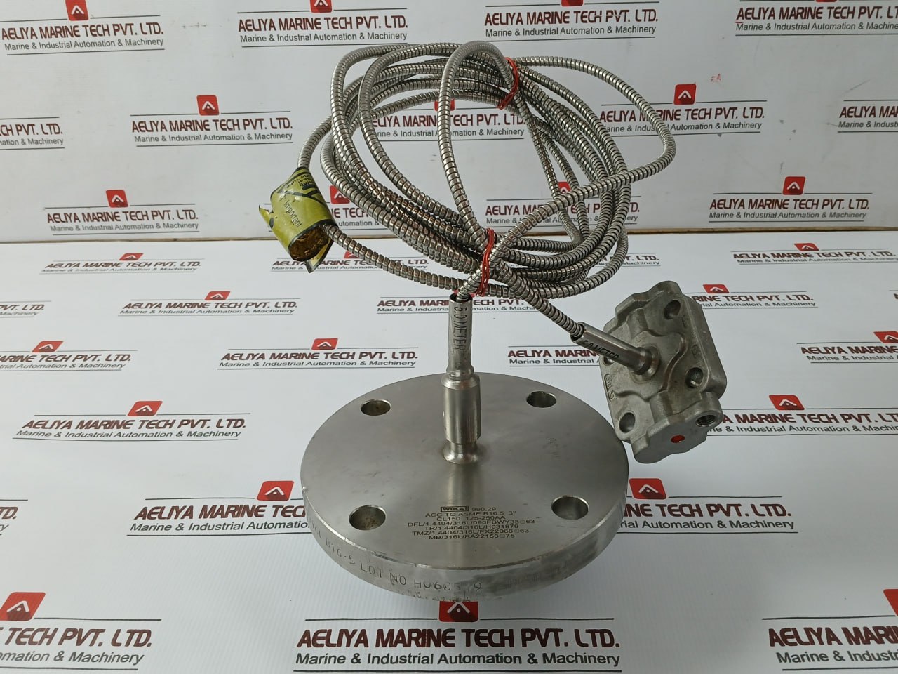 Wika 990.29 Diaphragm Seal With Flange Connection 5.0 Meter - Image 3