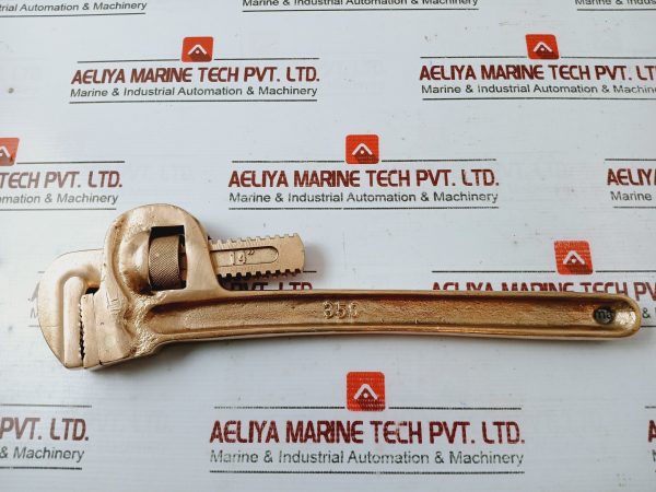 Non Sparking Wrench Pipe 350mm Opening Capacity - Image 4