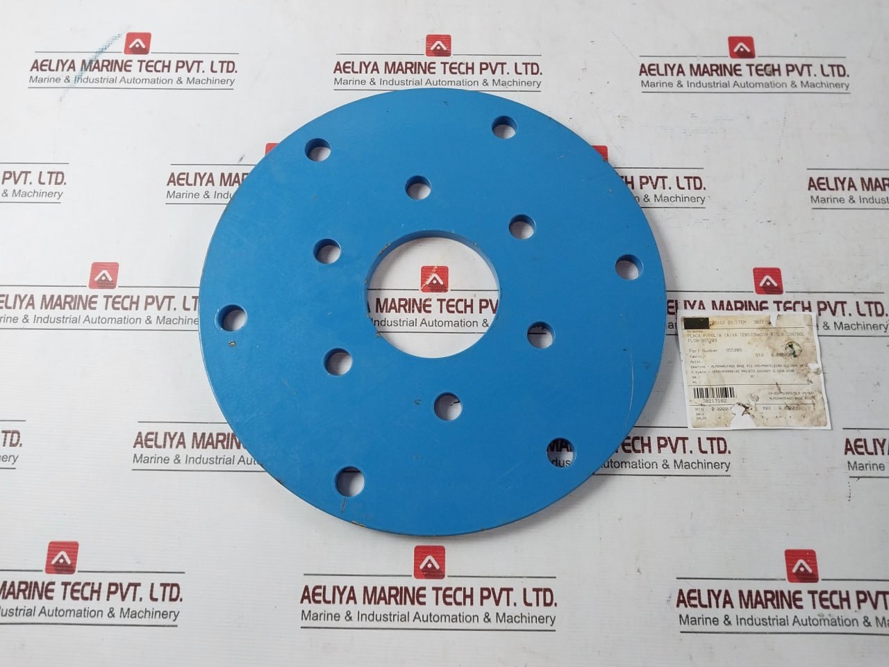 955209 Plate For Box Pulley Riser Tensioner Control Flow