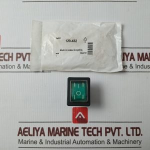 Arcolectric C1353al Green Rocker Switch