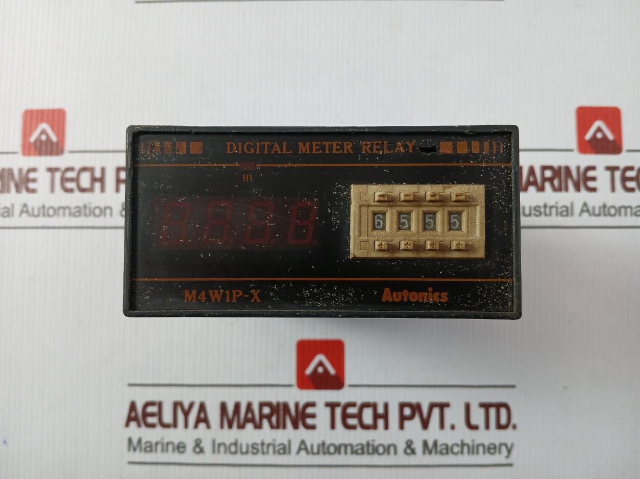 Autonics M4w1p-Dv-4 Digital Meter Relay 250v - Image 3