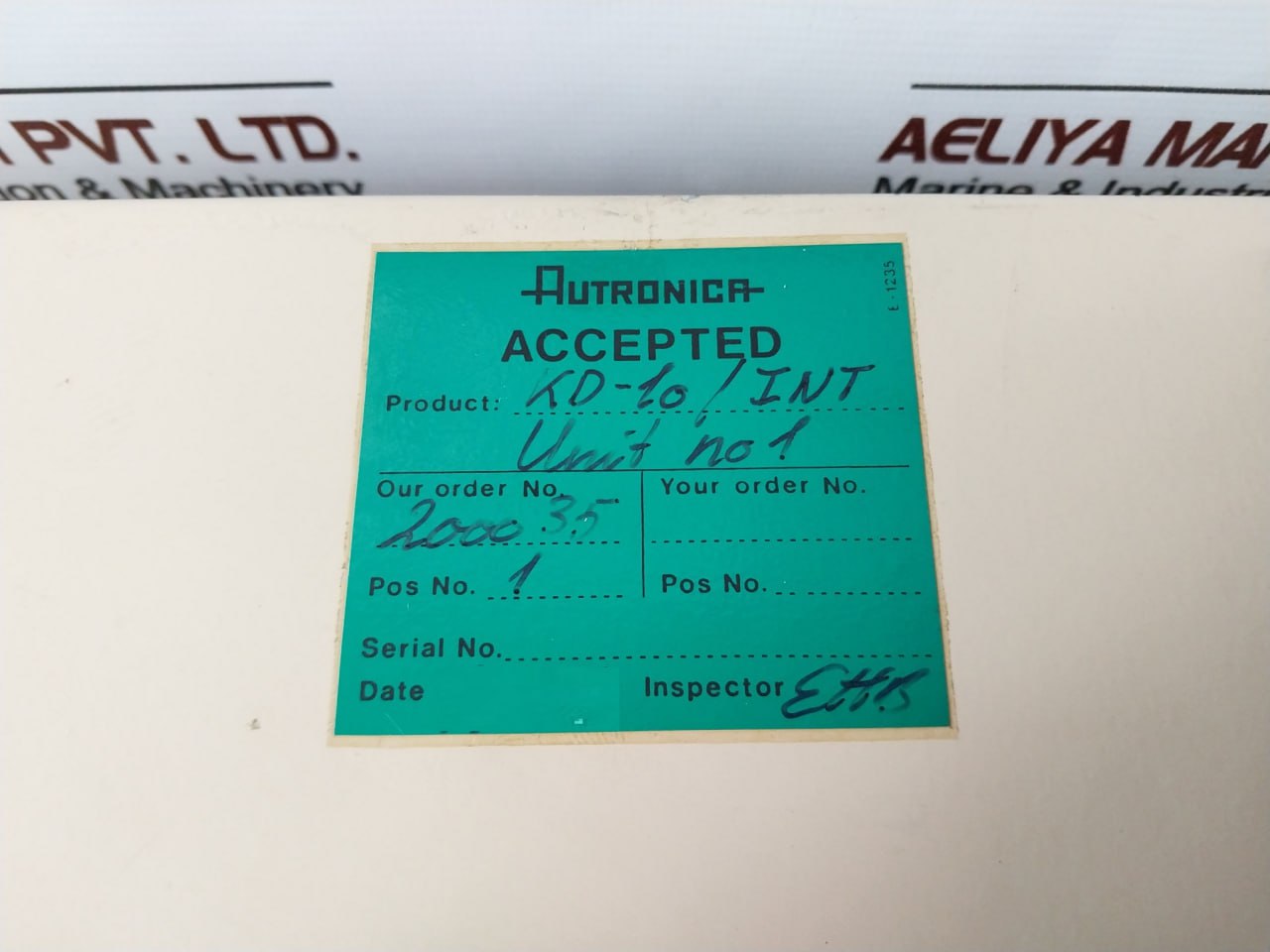 Autronica Kd-10/Com-Bas Basic Integrated Central Engine Control Alarm System - Image 20