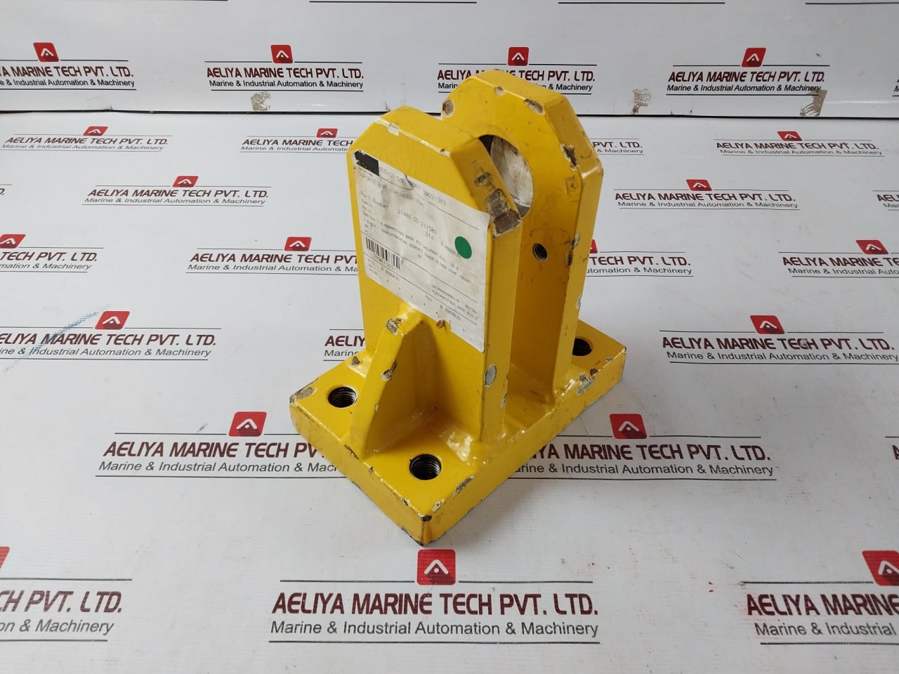 Carrier 21486-Dd-211509 Bop Support Heavy Duty Yellow Steel Bracket - Image 2