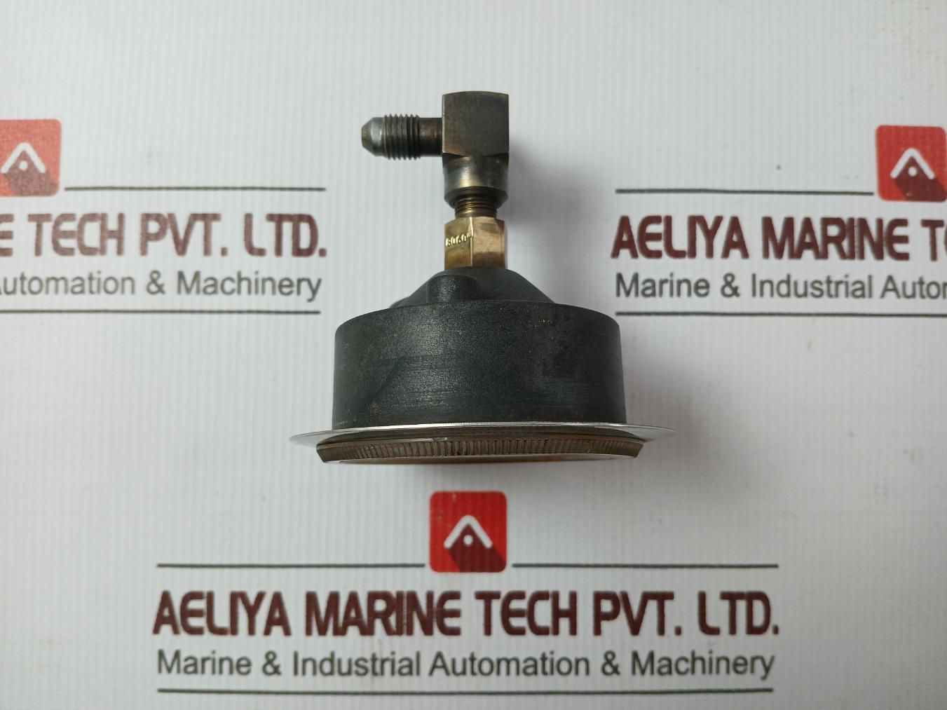 Caterpillar 289-9985 Beryllium Copper Diaphragm Brass Socket Pressure Gauge - Image 3