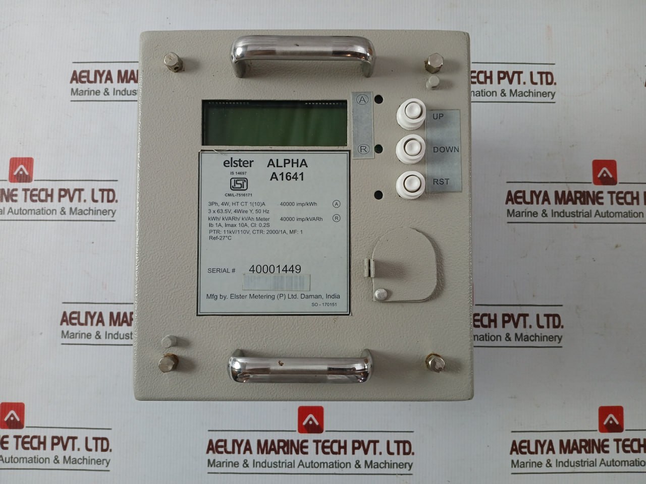 Elster Alpha A1641 3-Phase Digital Electric Meter 110v - Image 5
