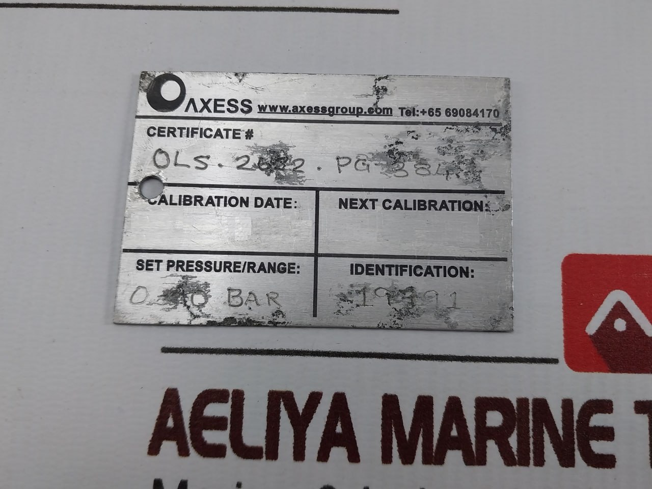Famabras 14105-1 Pressure Gauge 0-10 Bar - Image 5