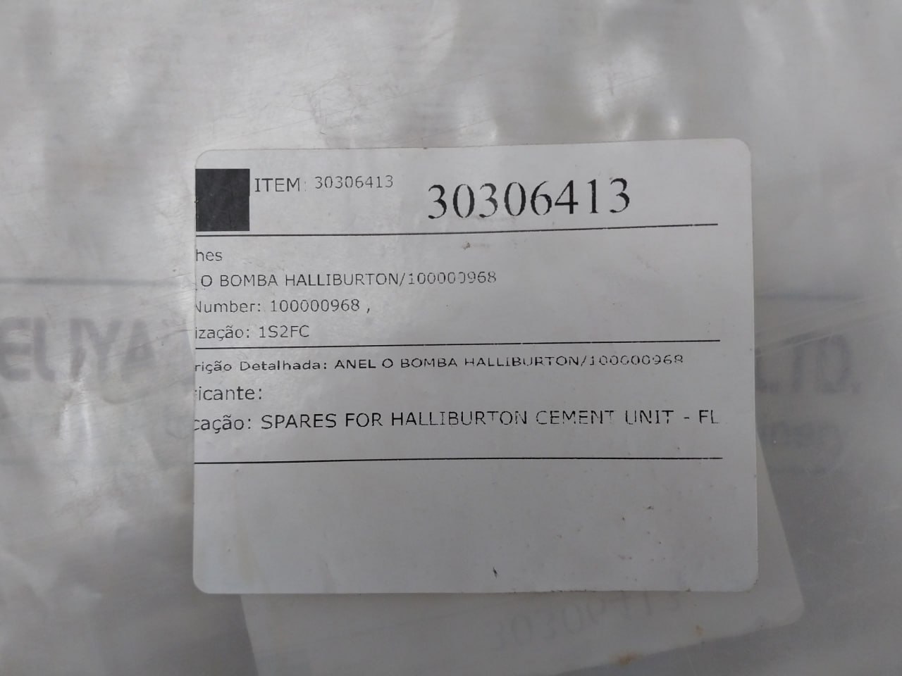 Halliburton 100000968 O-Ring - Image 9
