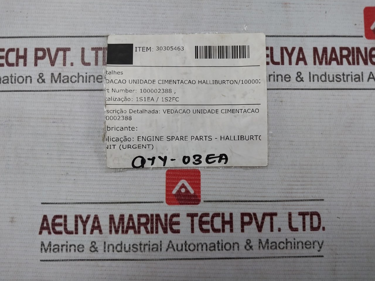 Halliburton 100002388 Seal Rubber Relief Valve - Image 6