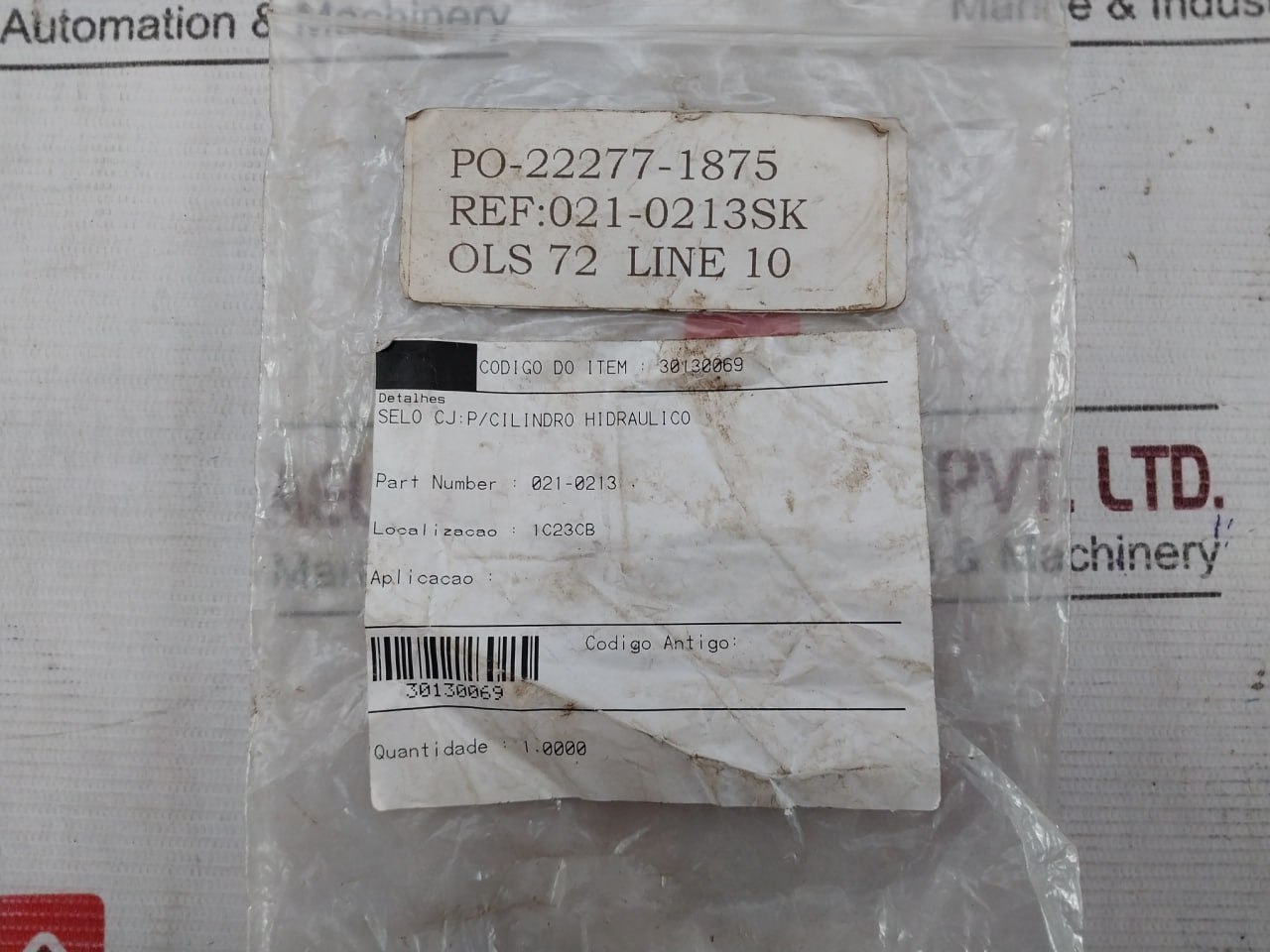 Hallite 021-0213sk Hydraulic Cylinder Rod Seal Piston Bearing Wiper Set - Image 6