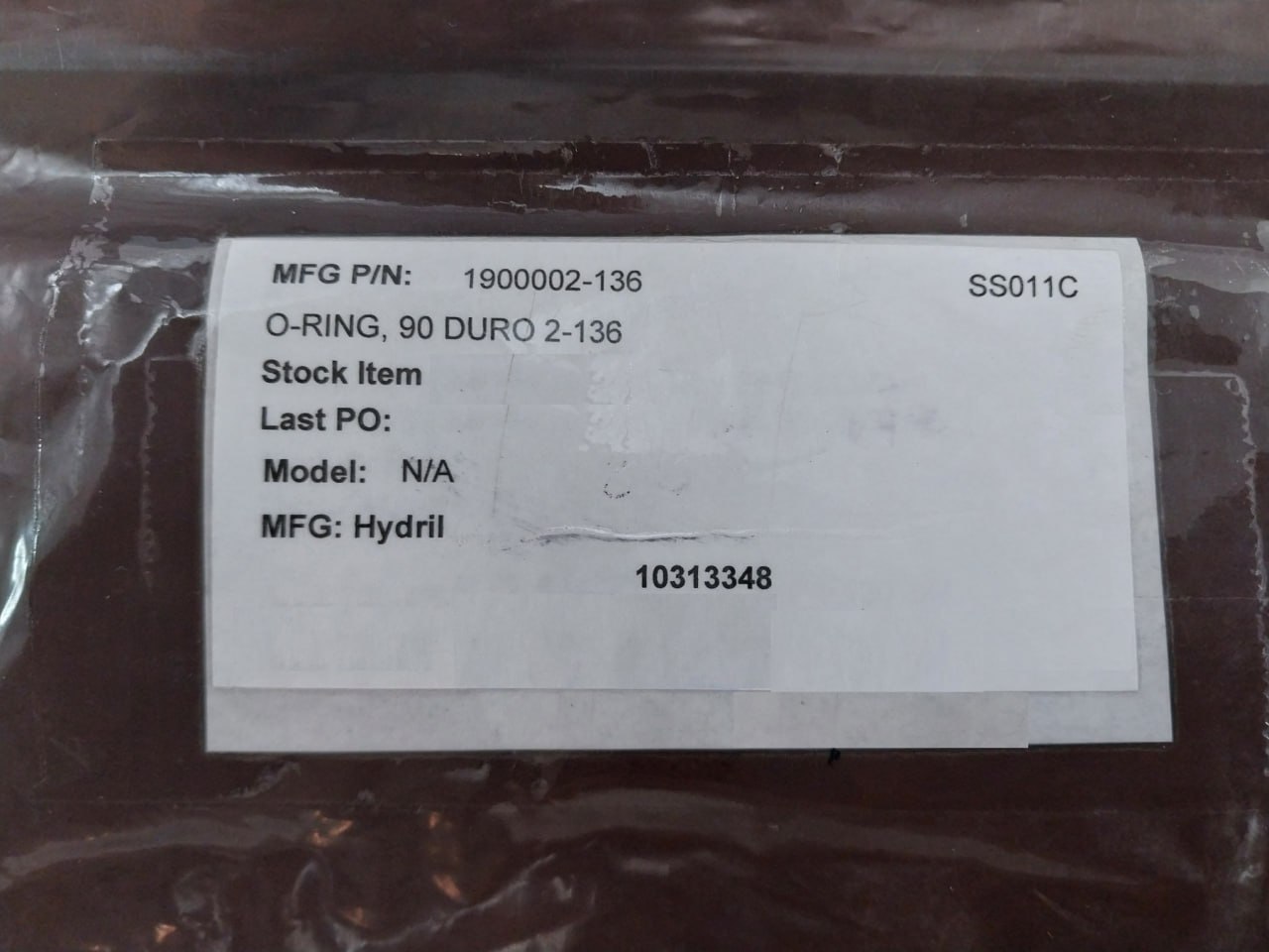 Hydril 1900002-136 Seal O-Ring 90 Duro - Image 6