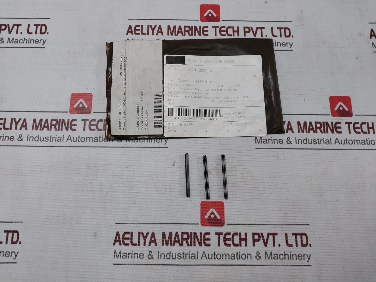 Hydril Nov 20371913 Bop Pin Spring Kit With O-Ring - Image 13