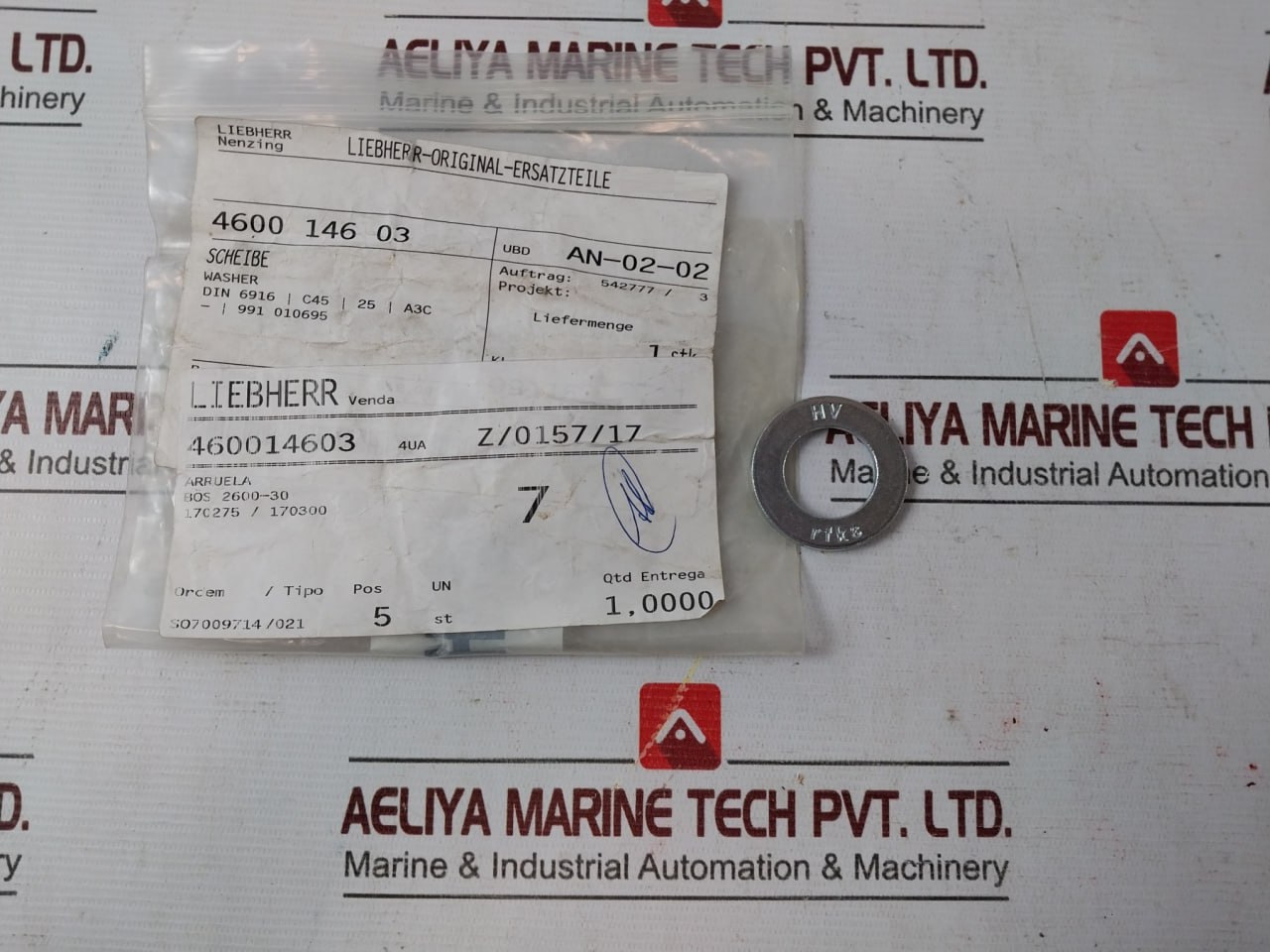 Liebherr 411515014 Assorted Fastener & Fitting Lot - Image 4