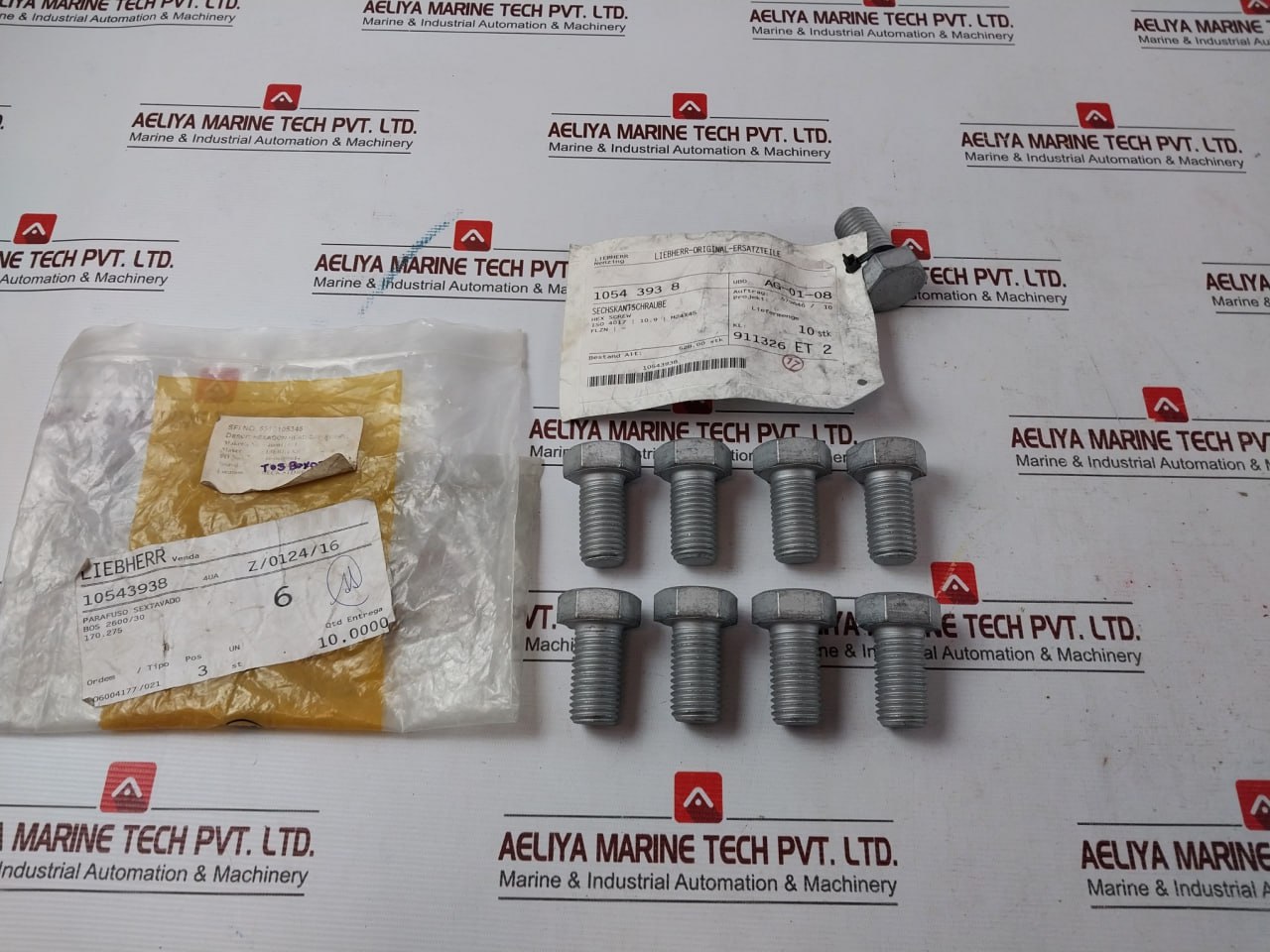 Liebherr 411515014 Assorted Fastener & Fitting Lot - Image 10