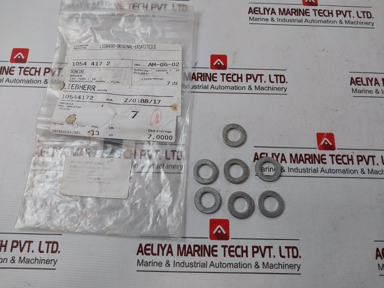 Liebherr 411515014 Assorted Fastener & Fitting Lot - Image 14