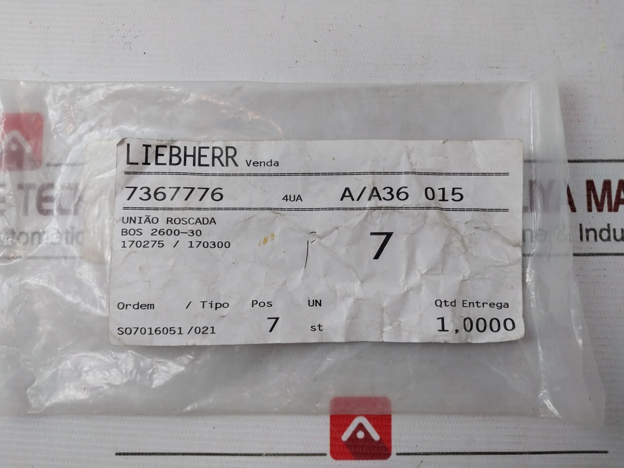 Liebherr 411515014 Assorted Fastener & Fitting Lot - Image 31
