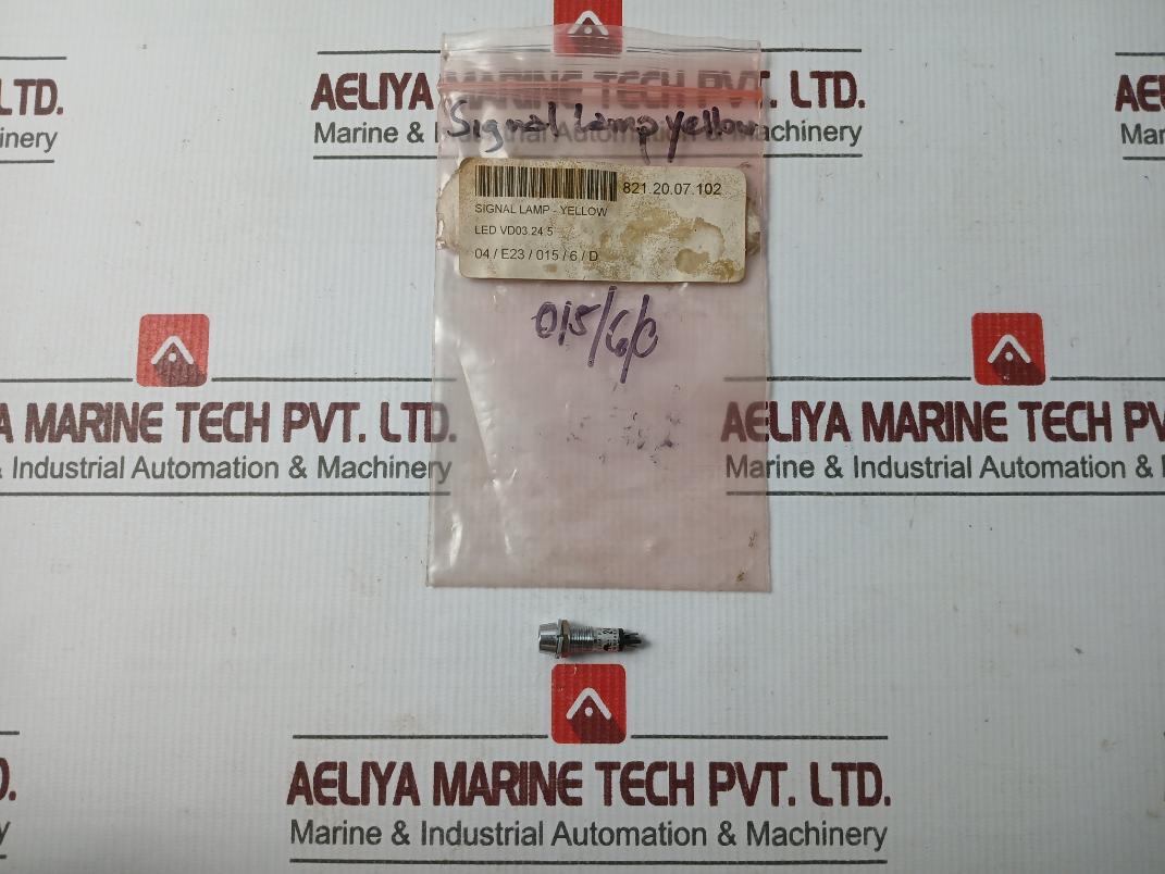 Luna 24v Signal Lamp-Yellow Light