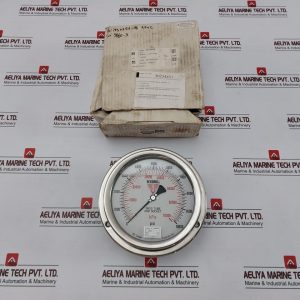 Mc Daniel 316ss Liquid Filled Dual Pressure Gauge