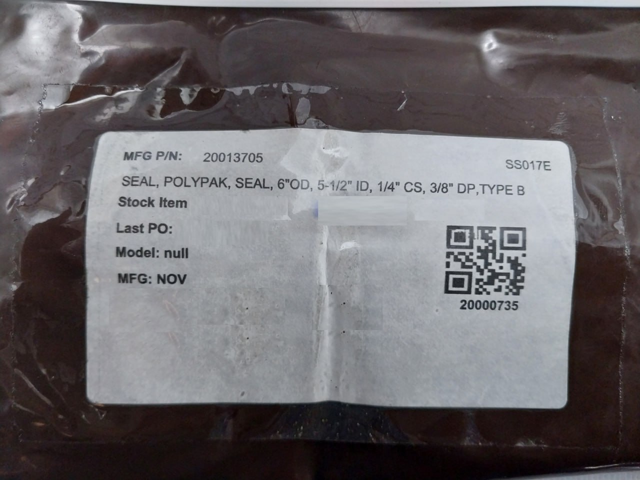 Nov 20013705 Seal Polypak - Image 6