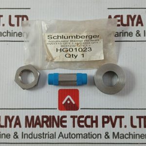 Schlumberger Hg01023 Accumulator Bladder Hardware Set Hv01110