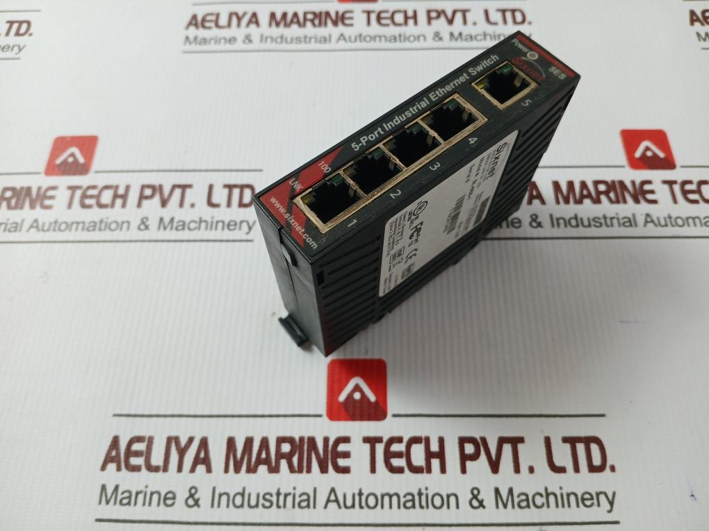 Sixnet Sl-5es-1 5-Port Industrial Ethernet Switch 30v - Image 3